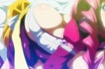  2girls 69 animated_gif bouncing_breasts censored cunnilingus female female_only gif girl_on_top hentai majuu_jouka_shoujo_utea yuri 