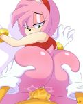  1girl 2017 amy_rose anthro anthrofied ass bed big_ass big_butt black_nose bottomless butt butt_grab canine clothed clothing cum cum_in_pussy cum_inside dalley-le-alpha_(artist) duo female first_person_view fox furry gloves green_eyes hair hand_on_butt headband hedgehog high_res huge_ass huge_butt looking_back male male/female mammal miles_&quot;tails&quot;_prower orgasm penis pink_hair sega sex short_hair signature sonic_(series) sonic_team thick thick_ass vaginal video_games 