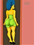  ass big_ass cartoon_milf jona818 marge_simpson the_simpsons thighs tight_dress 