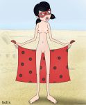 1girl alternate_version_available female_only helix marinette_cheng miraculous_ladybug nude nude_female solo_female tagme