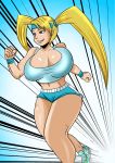1girl big_breasts breasts cleavage female_only rainbow_mika sonson-sensei street_fighter