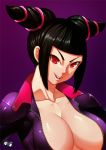  1girl big_breasts breasts cleavage clothed huge_breasts juri_han street_fighter 