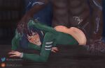  bent_over black_hair bunnycavern dead_by_daylight doggy_position dr_carter feng_min from_behind plap 