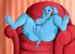 1girl 2015 anthro anus ass big_breasts blue&#039;s_clues blue_(blue&#039;s_clues) blue_eyes breasts canine clitoris furry high_res looking_at_viewer mammal nick_jr. nickelodeon presenting pussy suirano