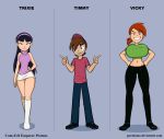 big_breasts breasts female garabatoz male teeth the_fairly_oddparents timmy_turner trixie_tang vicky_(fop)