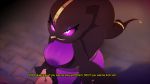  banette big_breasts breasts cleavage disembodied_hand english_text erect_nipples fake_screenshot looking_up mega_banette monster nipples plantpenetrator pokemon pokemon_(game) pokemon_xy purple_eyes purple_skin smile text undressing video_games 