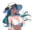  bikini bikini_top cure_mermaid go!_princess_precure kaidou_minami precure rumo white_bikini 