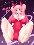  big_breasts breasts bunny_ears bunny_girl bunnysuit cleavage female jcdr one_piece perona smile solo 