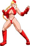 1girl ale-mangekyo big_breasts bikini breasts cameltoe cammy_white cleavage female female_only full_body solo street_fighter swimsuit