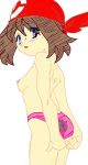  ass breasts erect_nipples haruka_(pokemon) may nipples pokemon small_breasts topless 