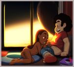  breasts connie_maheswaran gamecube nipples nude pussy sex steven_universe sucking 