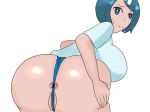  anus ass blue_panties lana&#039;s_mother looking_back panties pokemon pokemon_(anime) pokemon_sm porkyman pussy suiren&#039;s_mother sweating 