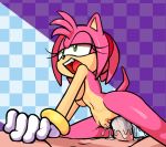  amy_rose cowgirl_position filthypally furry girl_on_top sega sonic_(series) vaginal wet_pussy 