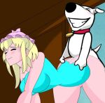 asian_female beastiality brian_griffin crossover doggy_position family_guy painful pyramid sexy