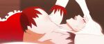anime bakemonogatari big_breasts breasts female_only gif huge_breasts jiggle kissshot_acerolaorion_heartunderblade loop monogatari_(series) wiggle