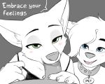 4_fingers alex_(fatalfox) anthro blue_eyes blush canine clothed clothing collar crossdressing dialogue disney drooling fatalfox feline fellatio first_person_view fox furry green_eyes lingerie lipstick makeup male male/male mammal monochrome nick_wilde oral saliva sex zootopia