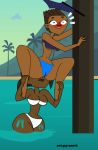 ass beach bikini climbs jasmine pyramid_(artist) sanders sitting_on_face surprise the_ridonculous_race total_drama_island yuri 