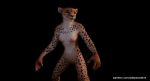  1girl 1girl cheetah female_only nude solo_female solo_focus zuri zuri_(wild_life) 