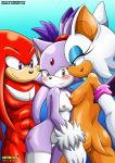  bbmbbf blaze_the_cat knuckles_the_echidna mobius_unleashed palcomix rouge_the_bat sega sonic_(series) sonic_the_hedgehog_(series) 