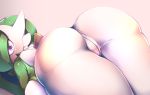  1_girl 1girl ashraely ass female female_only female_pokemon gardevoir looking_at_viewer nude pokedex pokemon pokemon_(anime) pokemon_(game) pokemon_character pussy solo 