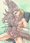  1girl alien breasts female interspecies kissing male_human sex sil species 