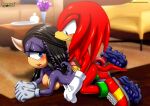  1boy 1girl archie_comics bbmbbf doggy_position knuckles_the_echidna male/female mobius_unleashed palcomix penetration salma_the_chameleon sega sonic_(series) sonic_the_hedgehog_(series) tagme 