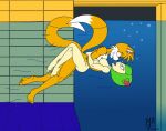  1boy 1girl cosmo_the_seedrian female fox fox_boy male miles_&quot;tails&quot;_prower seedrian sega sex sonic_(series) sonic_the_hedgehog_(series) sonic_x swimming teamavalanchefurrball underwater underwater_sex water 