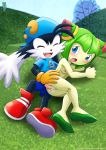 1boy 1girl areolae ass ass_grab bandai_namco bbmbbf breasts cosmo_the_seedrian crossover cum cum_in_pussy cum_inside female klonoa klonoa_(series) looking_back male mobius_unleashed nipples palcomix penis pussy sega sonic_(series) sonic_the_hedgehog_(series) sonic_x vaginal_penetration