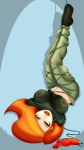 1girl bondage breasts female_only green_eyes kim_possible kimberly_ann_possible marker77 nipples orange_hair