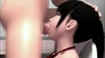 3d ahegao animated character_request deepthroat fellatio game_cg gif hand_on_head irrumatio loop male/female oral reflect