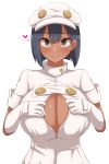  :) aether_foundation aether_foundation_employee big_breasts breasts cleavage female heart looking_at_viewer pokemon pokemon_(game) pokemon_sm shirt_open smile solo tease unzipped yamaori_(yamaori3) 