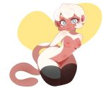  1girl 1girl anthro breasts furry higgyy looking_at_viewer mammal monkey nipples nude primate thick_thighs wide_hips 