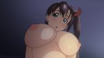  10s 16:9_aspect_ratio amaya_haruko anime blush breasts ecchi gif huge_breasts maken-ki! maken-ki!_(series) maken-ki!_two nipples puffy_areolae takami_akio topless 