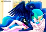  2_girls 2girls anthro anthrofied ass bbmbbf blush breasts equestria_girls equestria_untamed female female/female female_anthro female_only friendship_is_magic horn incest my_little_pony nude palcomix penetration pietro&#039;s_secret_club princess_celestia princess_celestia_(mlp) princess_luna princess_luna_(mlp) pussy sister_and_sister sisters strap-on tagme tail wings yuri 