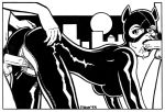  1993 batman_(series) catwoman dc dc_comics frank_strom monochrome selina_kyle 