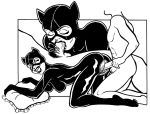  batman_(series) catwoman dc dc_comics frank_strom monochrome selina_kyle 