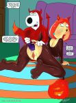  anus bobby_luv bodysuit brian_griffin dildo family_guy lois_griffin pussy 