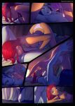  bed dc_comics pussylicking queencomplex raven_(dc) starfire teen_titans young_adult yuri 