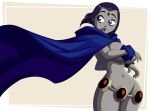  big_breasts breasts dc dc_comics forehead_jewel grey_skin insanely_hot nude purple_eyes purple_hair raven_(dc) ravenravenraven surprised teen_titans 