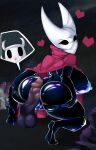  1boy 1girl 2019 anthro anus arthropod artist-apprentice587 ass big_ass big_breasts big_penis black_sclera blue_nipples blush breasts bubble_butt cloak erect_nipples eyebrows eyelashes hearts hollow_knight hornet_(hollow_knight) hymenopteran looking_back male/female mostly_nude nipples nosebleed penis presenting protagonist_(hollow_knight) pussy spread_legs spreading squatting thick thick_thighs video_games wide_hips 