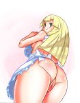  &gt;:o 2_girls :o aether_foundation anus apron ass incest large_ass lillie lillie_(pokemon) looking_at_viewer looking_back lusamine milf mother_and_daughter multiple_girls naked_apron nemimini pokemon pokemon_(game) pokemon_sm pout pouty_face pussy raised_eyebrow shiny shiny_skin sideboob underboob yuri 