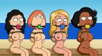 ass ball_gag bondage bonnie_swanson breasts creek_12 donna_tubbs erect_nipples family_guy lois_griffin nude rope the_cleveland_show thighs 