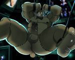  1boy 2020 :3 anthro ass balls bara bear bear_ears big_ass big_balls big_muscles big_penis bonicfan123 bound bow_tie bowtie computer dreadbear_(fnaf) feet five_nights_at_freddy&#039;s five_nights_at_freddy&#039;s:_help_wanted freddy_(fnaf) furry gay genitals glowing_eyes half-closed_eyes hi_res looking_at_viewer male male_only mammal muscular muscular_anthro muscular_male nipples nude penis short_tail solo solo_male suspension tied_up top_hat video_games yaoi 