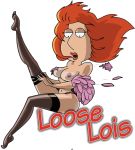  family_guy feathers lois_griffin nipples stockings 