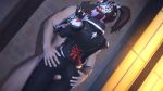  1boy 1girl 3d alternate_costume animated ass_grab clothed_female_nude_male overwatch penis solo_focus source_filmmaker thigh_sex tin-sfm uncensored webm widowmaker 
