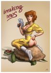  april_o&#039;neil ass breasts partially_clothed raphael solo teenage_mutant_ninja_turtles 