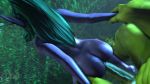  1boy 1girl 3d anal animated arm_grab arms_behind_back ass doggy_position elf from_behind green_hair interspecies mklr-sfm navel nude orc penis purple_skin sex size_difference source_filmmaker tyrande webm whisperwind world_of_warcraft 