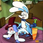  1girl danelda gif gif hentai_boy hoppus male mighty_magiswords rabbit sex 