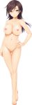  1girl breasts censored nipples nude saeki_hokuto tagme 