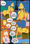  anal anal_penetration ass bart_simpson breasts comic family_guy lois_griffin marge_simpson stewie_griffin the_simpsons 